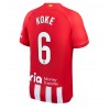 Atletico Madrid Koke #6 Heimtrikot 2023-24 Kurzarm